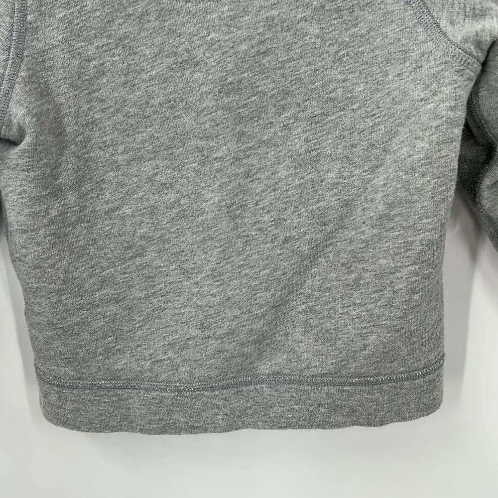 Hanna Andersson Boys Gray Full Zip Hoodie Size 80 (2)